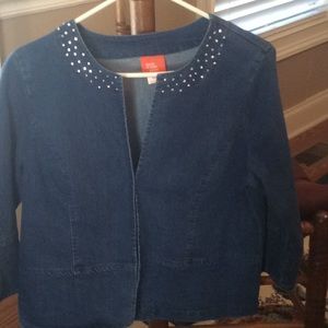 Women’s blue jean jacket